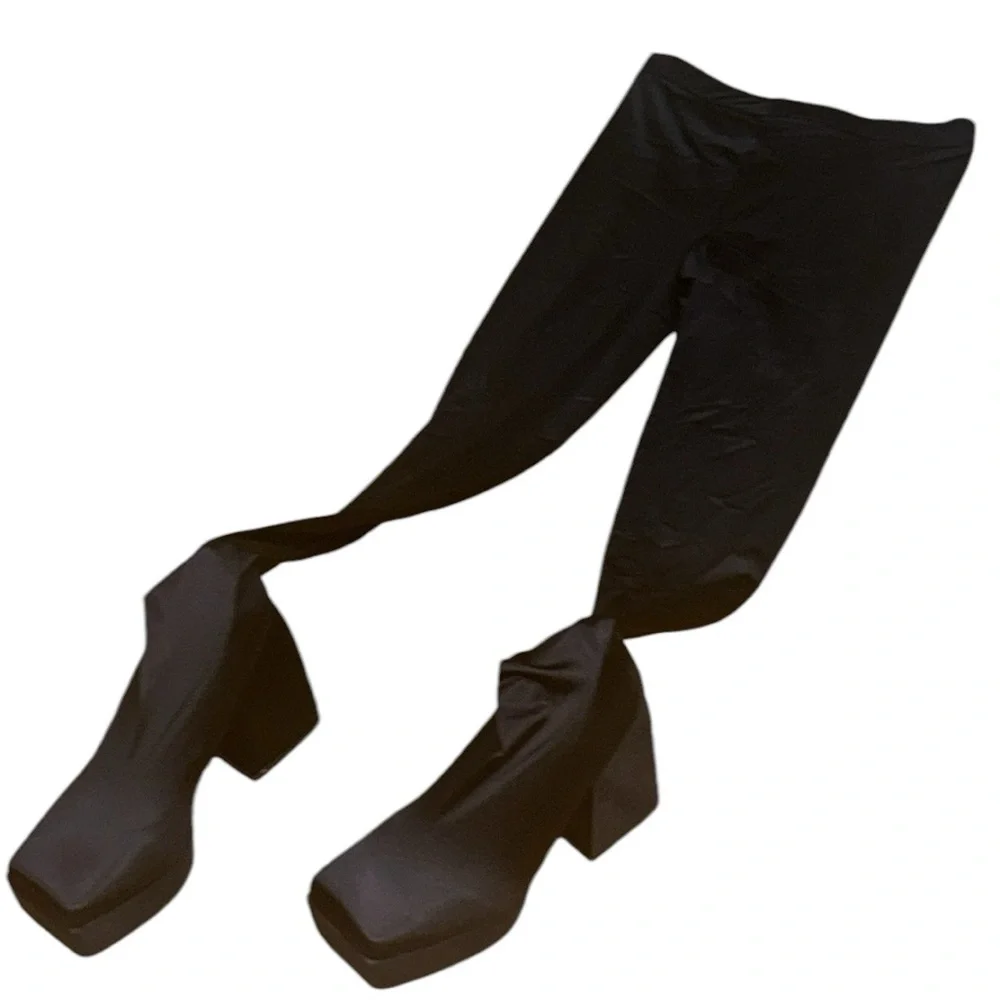 Mata Rules Breaker Stretch Platform Boot Leggings